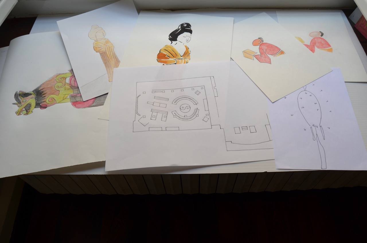 CACCIA AL TESORO - Siamo quasi vicini a comporre la brochure... manca un po' di design