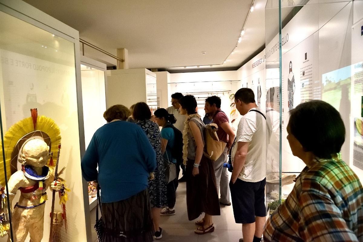 VISITE INIZIALI - Anche Elide era con noi, qui in primo piano