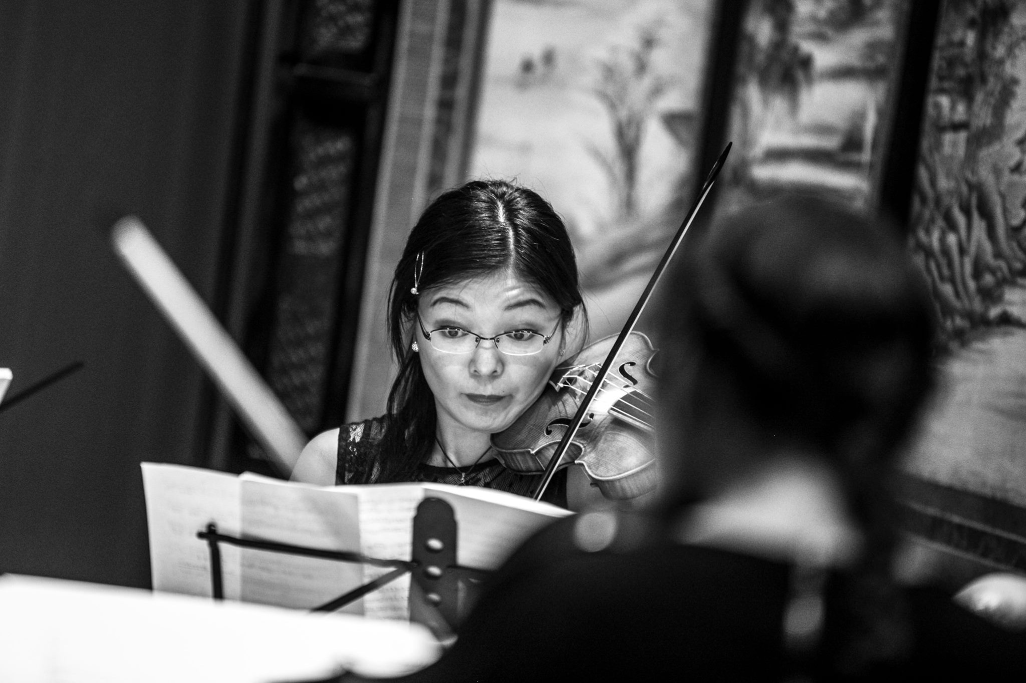 Il violino, l'espressione e l'arte di Aki Takahashi (Foto Antonio Pupa)