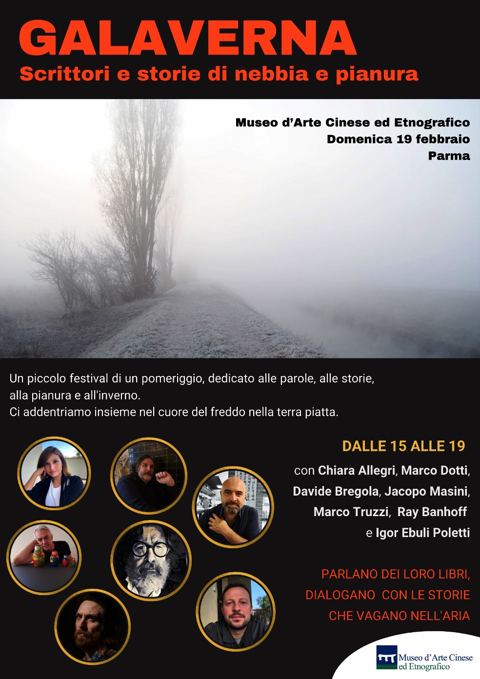 Galaverna, scrittori e storie di nebbia e pianura