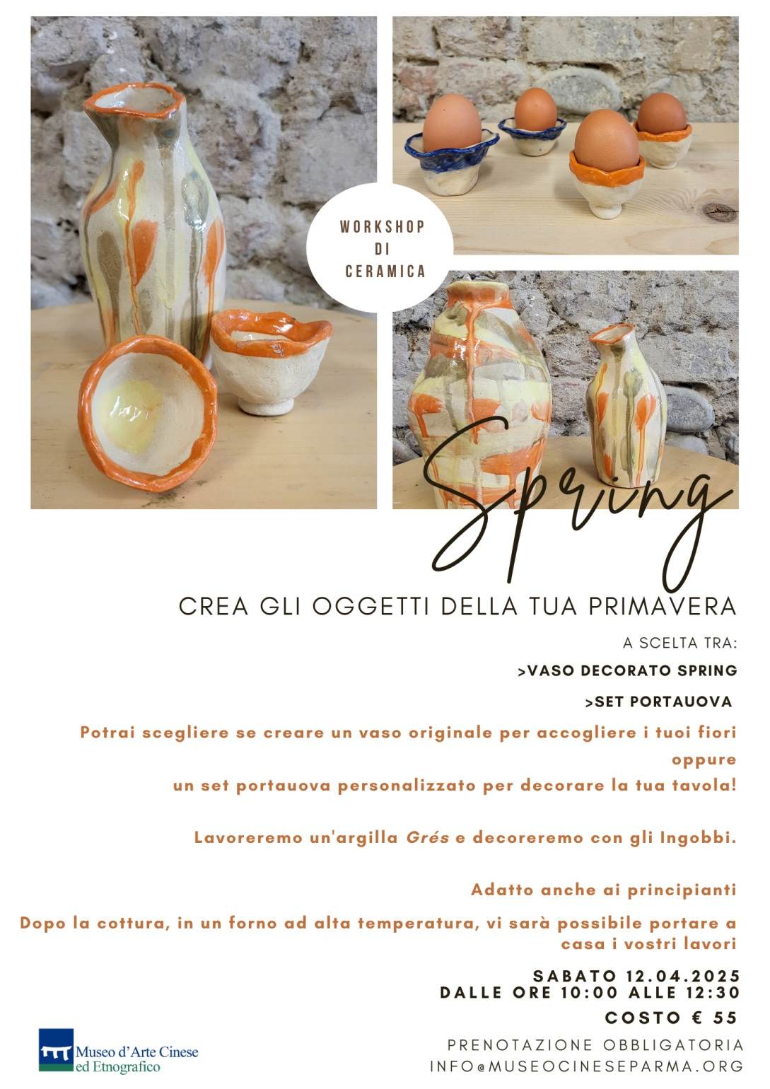 workshop spring ceramica