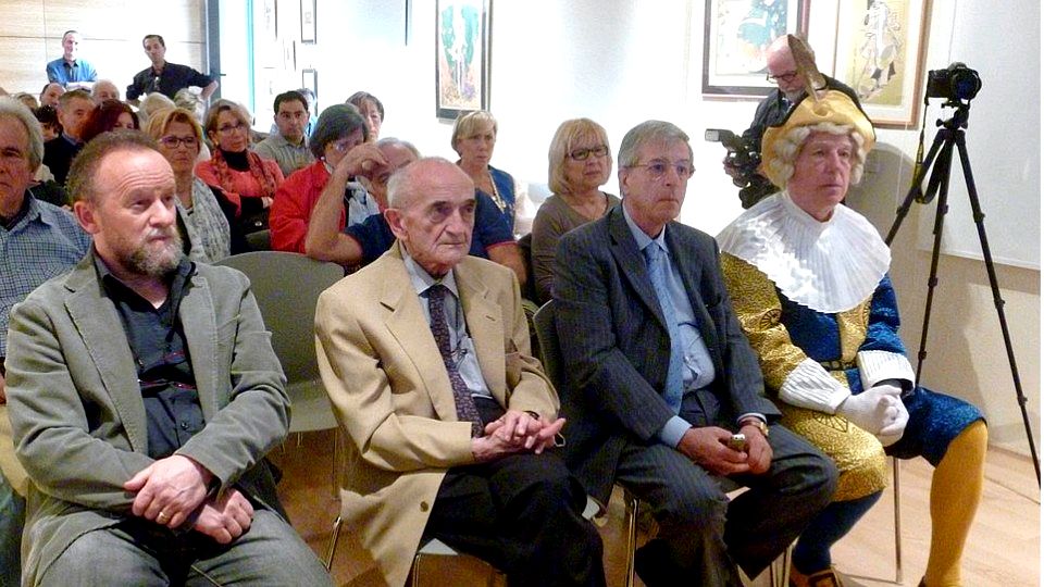 Amici di Como all'Inaugurazione, associazione Italiana Ex Libris